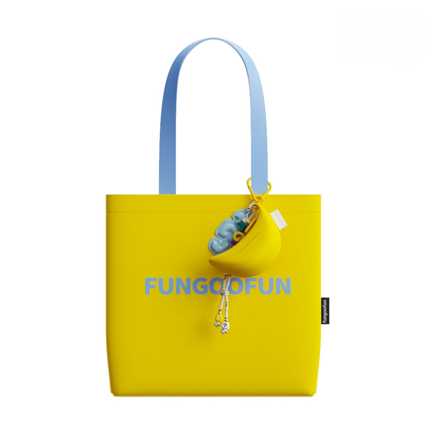 Mini sac banane Kawaii avec Shopping bag