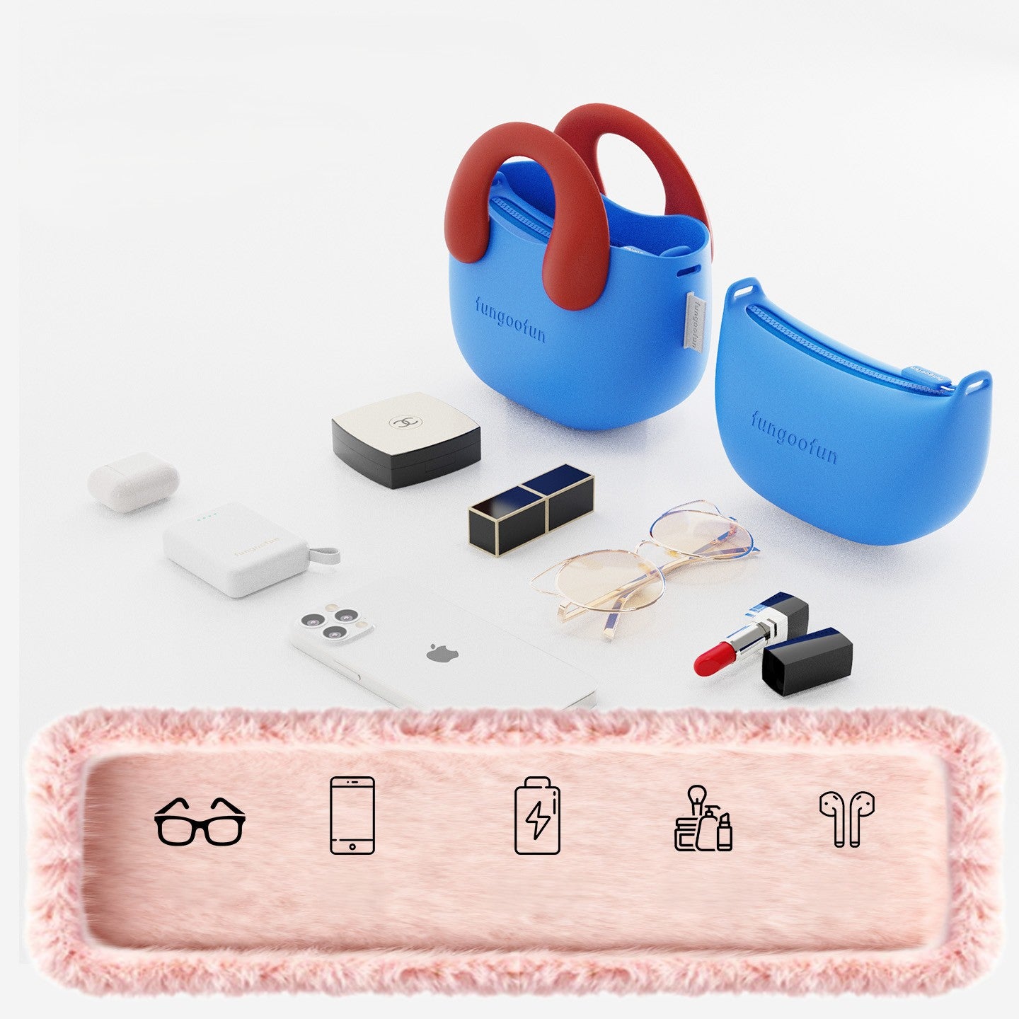 Phone bag + trousse